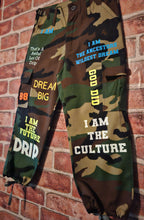 Load image into Gallery viewer, Kids Affirmation Camo Pants
