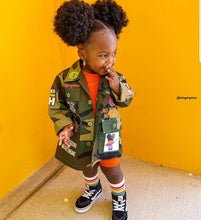 Load image into Gallery viewer, Custom Toddler Army Jacket
